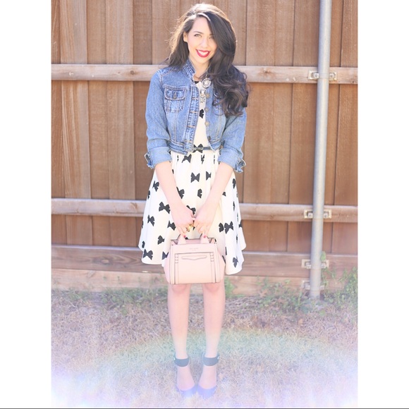 Kate Spade Carolyn Bow Print Dress - Picture 8 of 8